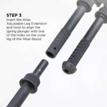 BT85 Atlas® Adjustable Leg Extensions